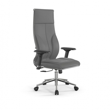 Кресло руководителя Метта Мetta L 1m 46/4D Infinity Easy Clean MPES Комплект 7 Серое