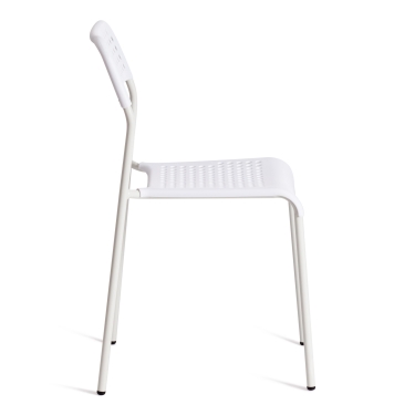 Стул ADDE mod. C-049 металл/пластик, 39 х 49 х 78 см, White белый