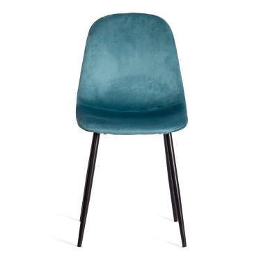 Стул Tetchair BREEZE mod. 4724 вельвет/металл, 44 х 53 х 87 см, Light lavander светло-лавандовый HLR26 / белый