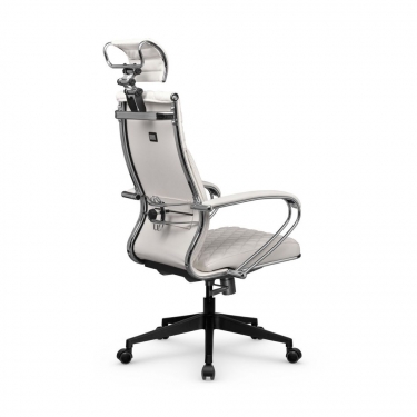 Кресло руководителя Метта Metta L 2c 44C/K116 Infinity Easy Clean MPES Комплект 6 Белое