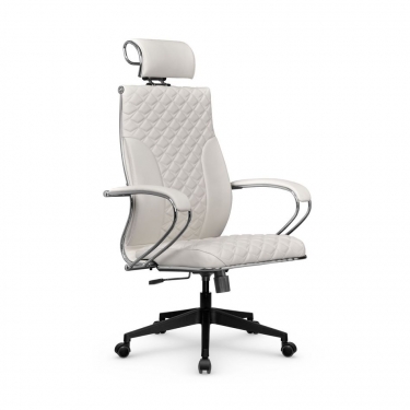 Кресло руководителя Метта Metta L 2c 44C/K116 Infinity Easy Clean MPES Комплект 6 Белое