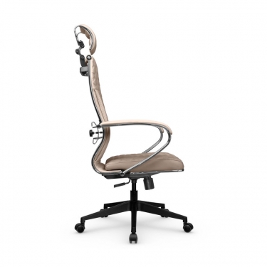 Кресло руководителя Метта Metta L 2c 44C/K116 Infinity Easy Clean MPES Комплект 6 Темно-бежевое