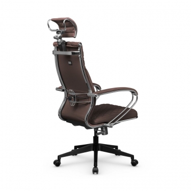 Кресло руководителя Метта Metta L 2c 44C/K116 Infinity Easy Clean MPES Комплект 6 Темно-коричневое