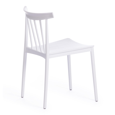 Стул Tetchair FERMA mod. 707 пластик, 50 х 51 х 76 см, White белый