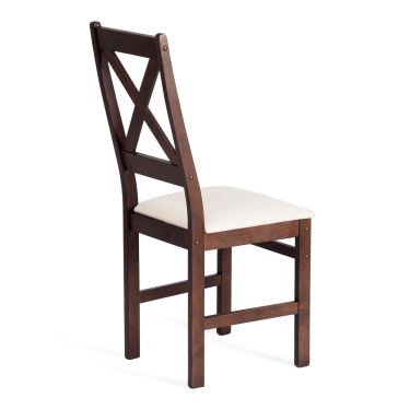 Стул Tetchair CROSSMAN Многослойная фанера, 1004140, Cappuchino, ткань бежевая 81/10 разобранный