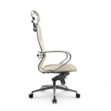 Кресло руководителя Метта Metta L 2c 44C/K116 Infinity Easy Clean MPES Комплект 2 Молочное