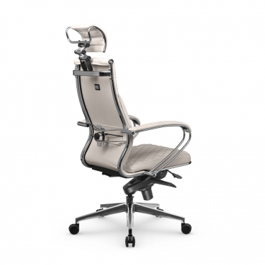 Кресло руководителя Метта Metta L 2c 44C/K116 Infinity Easy Clean MPES Комплект 2 Светло-бежевое
