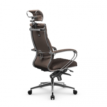 Кресло руководителя Метта Metta L 2c 44C/K116 Infinity Easy Clean MPES Комплект 2 Светло-коричневое