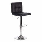 Стул барный Tetchair BARBER mod. KY711D металл/экокожа, 435092-103 см, черный/хром