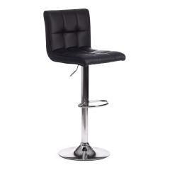 Стул барный Tetchair BARBER mod. KY711D металл/экокожа, 435092-103 см, черный/хром