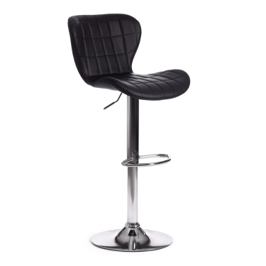 Стул барный Tetchair AVIONIC mod. KY712A металл/экокожа, 455386-107 см, черный/хром