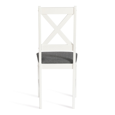 Стул Tetchair CROSSMAN Многослойная фанера, 1004140, white, ткань темно-серая 150 разобранный