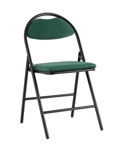 Стул складной Stool Group Hagen black велюр Зеленый