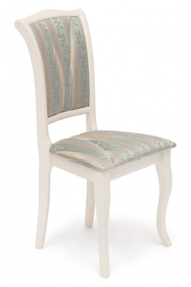 Стул Tetchair VAN HALLEN mod. 2433S ткань/металл, 54,5х53,5/76 см, высота до сиденья 46 см, коралловый/черный