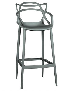 Стул барный DOBRIN DOBRIN MASTERS BAR Серый GR-04