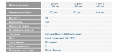 Картотечный шкаф ЗМК Промет A 44