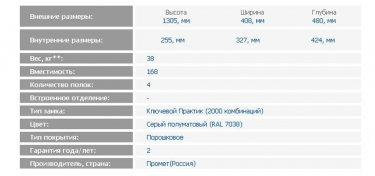 Картотечный шкаф ЗМК Промет A 44