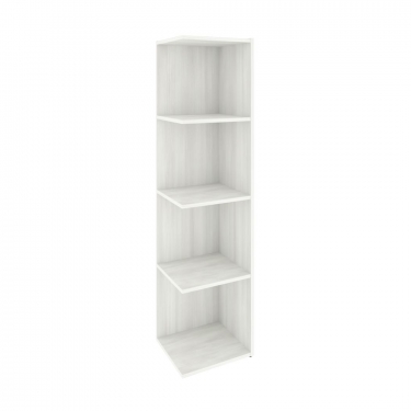 Модуль приставной 4 ячейки Рива LOCKER plus LK.PM-4 Снежная Патина