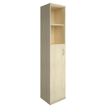 Шкаф высокий узкий левый Рива Riva А.СУ-1.6 Л Клен