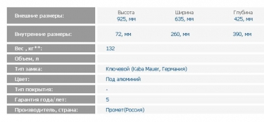 Депозитная ячейка ЗМК Промет DB-24S