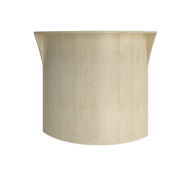Стойка угловая радиусный элемент - ХДФ Рива Riva А.РС-5 Клен