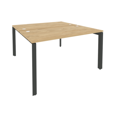 Рабочая станция на П-образном м/к Рива ONIX O.MP-D.RS-2.3.7 Тиквуд Светлый/Антрацит