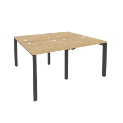 Рабочая станция на П-образном м/к Рива ONIX O.MP-D.RS-4.0.7 Тиквуд Светлый/Антрацит