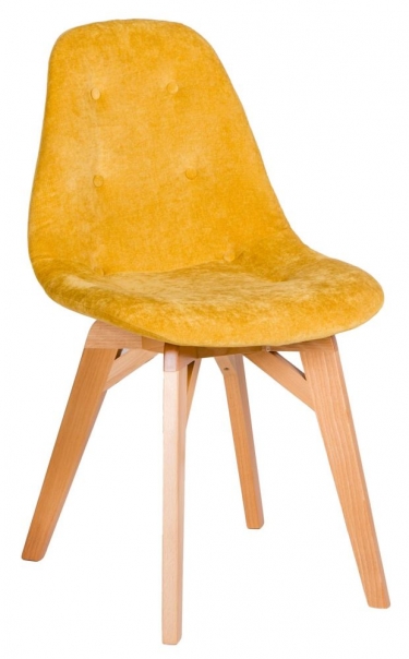 Стул R-home EAMES Желт/Натуральный Дуб