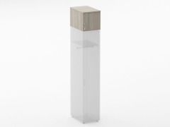 Антресоль глубокая Персона Грата Glassy 6.04.14Пр Дуб сантана светлый