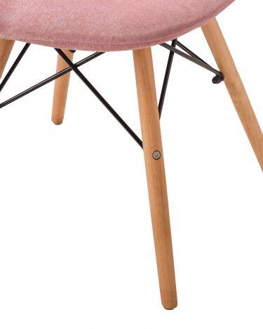 Стул R-home Eames Розов/W