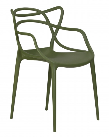 Стул обеденный DOBRIN DOBRIN MASTERS Зеленый хаки G-17