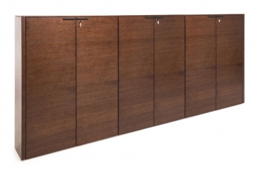 Шкаф для бумаг тройной Profoffice RAIL SET_Bookcase3_RT Дуб Табак