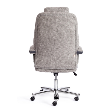 Кресло офисное Tetchair Trust max ткань, серый/серый, MJ190-21/TW-12