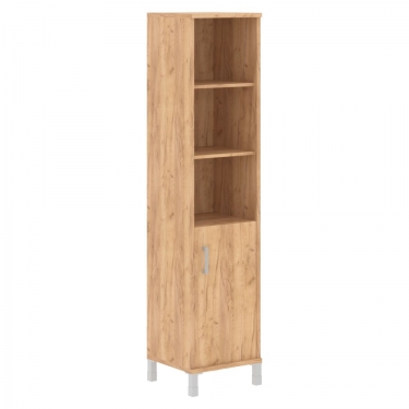 Стеллаж с дверью ДСП Skyland В431.2 R Дуб Бофорд