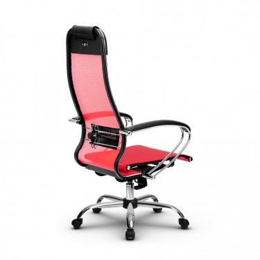 Кресло офисное Метта МЕТТА B 1m 4/K131, Основание 17833 Комплект 2 Красное ерное