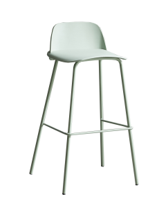 Стул полубарный Stool Group Mist Серо-зеленый