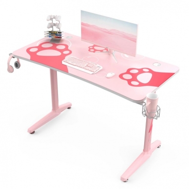 Стол для компьютера для геймеров Eureka EUREKA GIP 47 Pink
