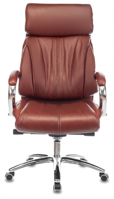 Кресло руководителя Бюрократ Бюрократ T-9904NSL светло-коричневый Leather Eichel