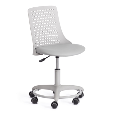 Кресло Tetchair Kiddy кож/зам, серый