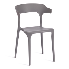 Стул Tetchair TON mod. PC33 пластик, 49 x 52 x 74 см, Dark-grey темно-cерый 15537