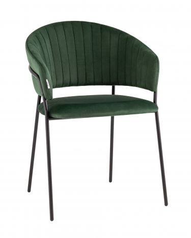 Стул Stool Group Бруно велюр Зеленый