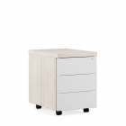 Тумба подкатная с 3 ящиками POINTEX ZIO28530312 Светлый дуб