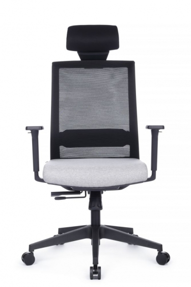 Кресло оператора Рива Riva Design Style 6215A Серый