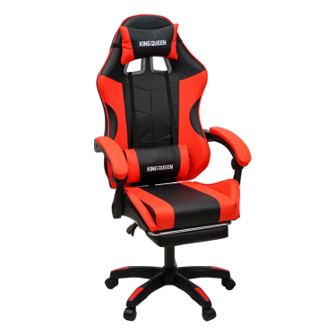 Кресло KINGQUEEN 840-1 KINGQUEEN, цвет черный/красный, 840-1-black-red