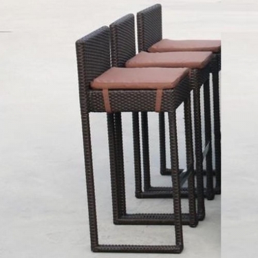 Плетеный барный стул Афина-мебель Y390A-W63 Brown