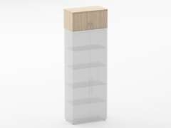 Антресоль широкая Персона Грата Glassy 6.04.131 Дуб молочный