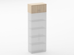 Антресоль широкая Персона Грата Glassy 6.04.131 Бук светлый