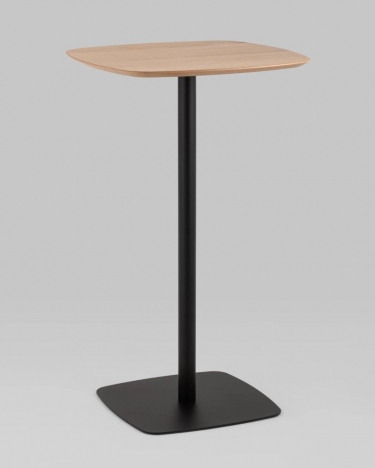 Стол барный Stool Group Form 6060 Светлое дерево/черный