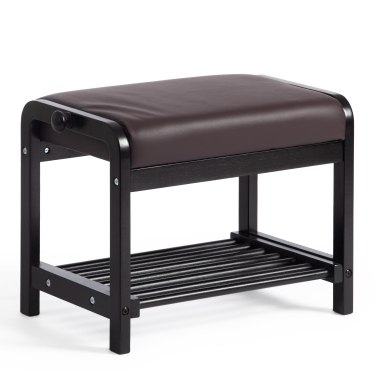 Обувница Tetchair AX-1021 экокожа темно-коричневая