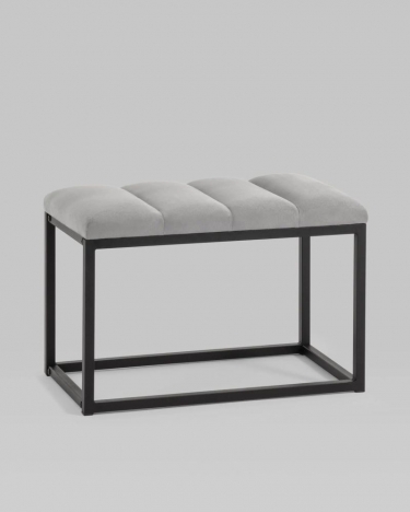 Банкетка Stool Group Хостен велюр Серый